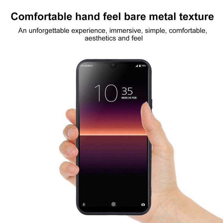 For Sony Xperia L4 TPU Phone Case(Black)