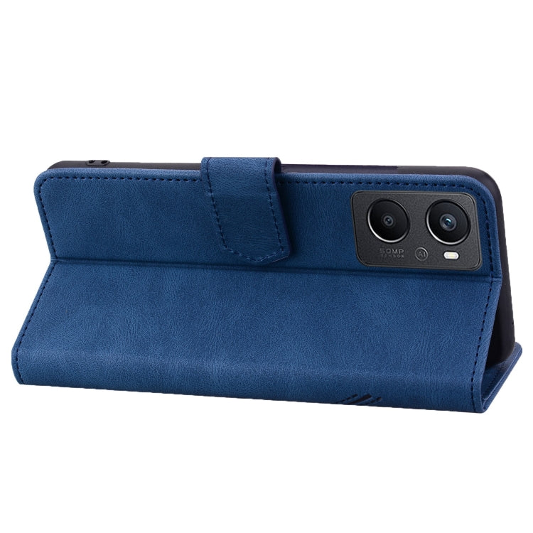 For OPPO A96 Geometric Mandala Embossed Leather Phone Case