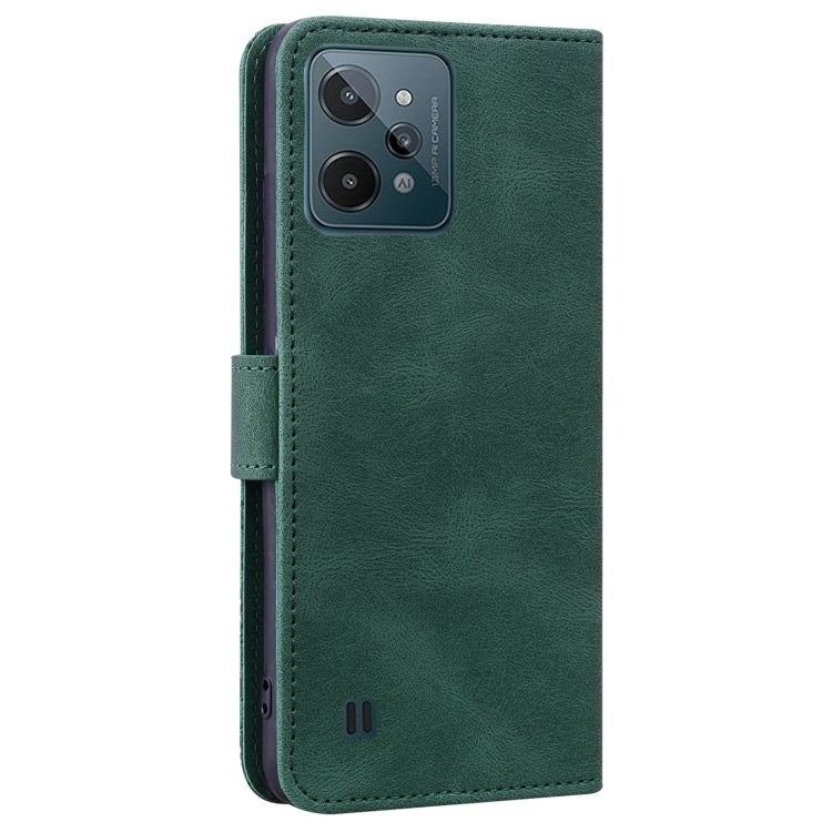 For OPPO Realme C31 Geometric Mandala Embossed Leather Phone Case