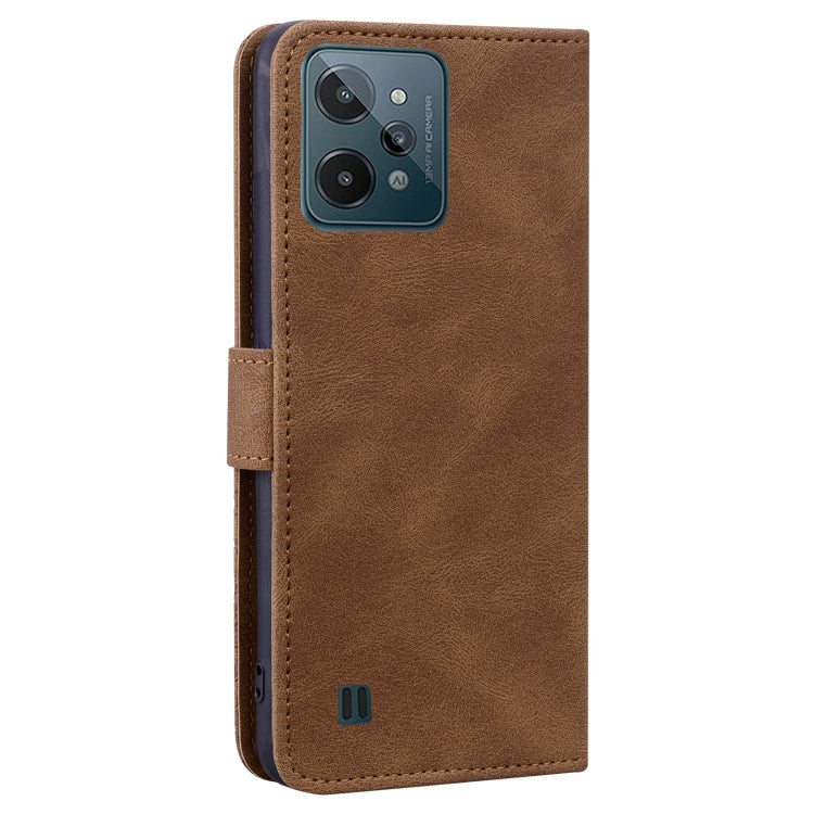 For OPPO Realme C31 Geometric Mandala Embossed Leather Phone Case