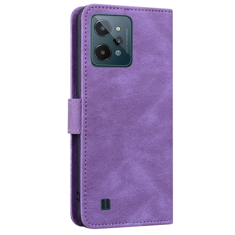 For OPPO Realme C31 Geometric Mandala Embossed Leather Phone Case