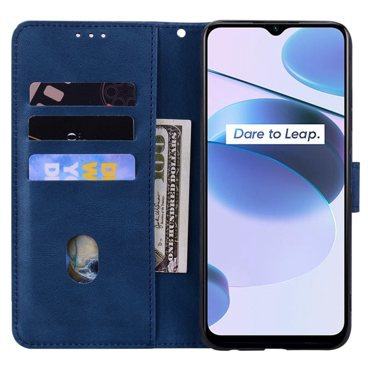 For OPPO Realme C35 Geometric Mandala Embossed Leather Phone Case