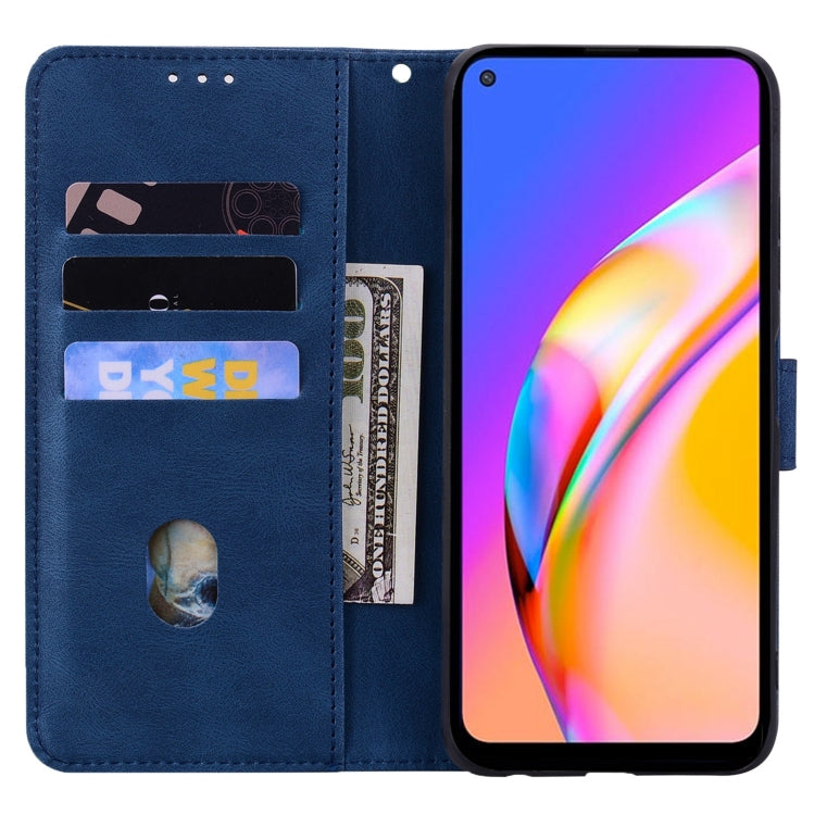 For OPPO Reno7 5G / Find X5 Lite Geometric Mandala Embossed Leather Phone Case