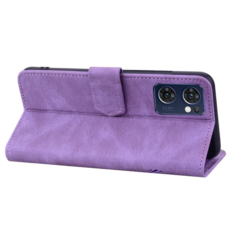 For OPPO Reno7 5G / Find X5 Lite Geometric Mandala Embossed Leather Phone Case