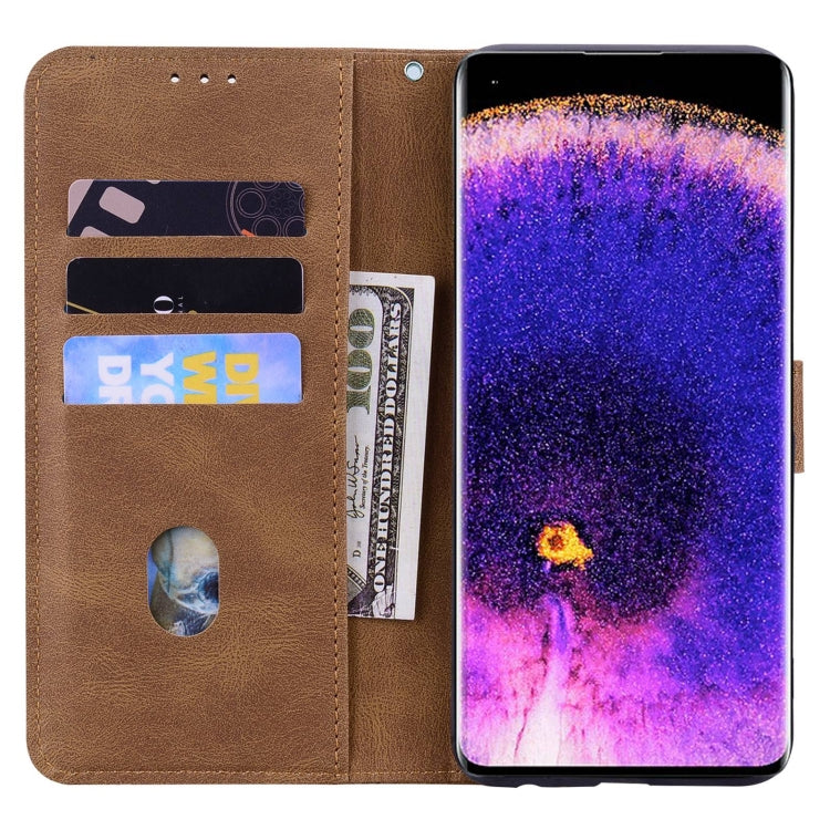 For OPPO Find X5 Pro Geometric Mandala Embossed Leather Phone Case