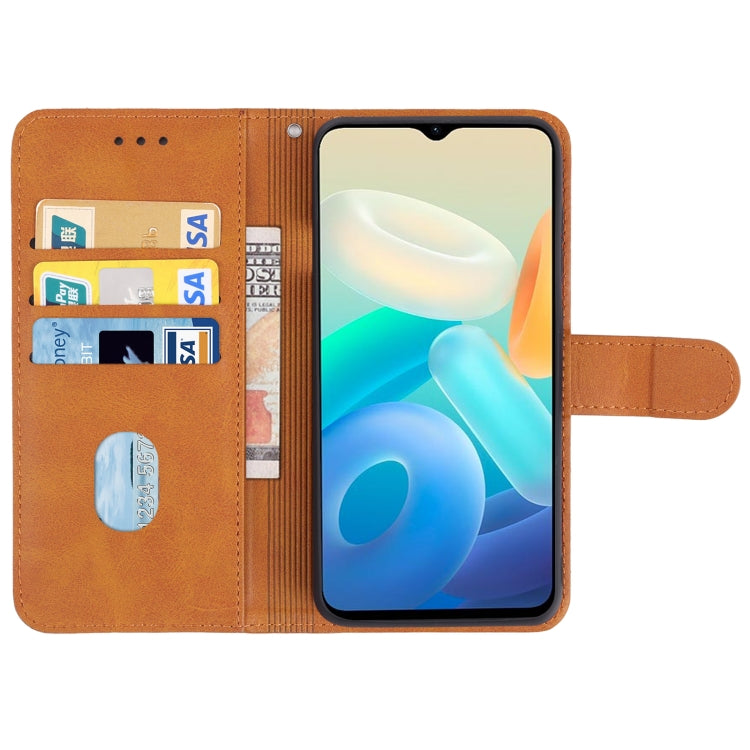 For vivo Y77 Leather Phone Case
