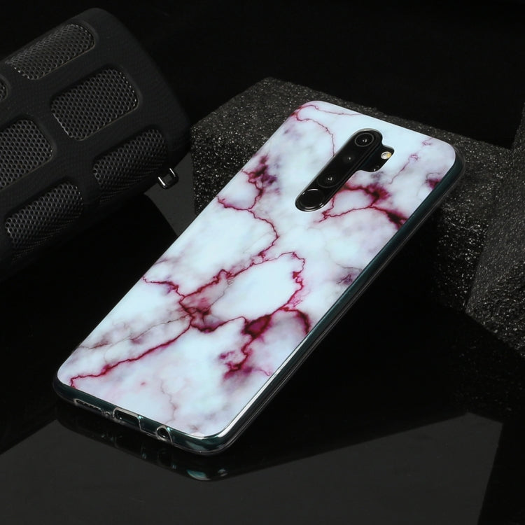For Xiaomi Redmi Note 8 Pro Marble Pattern Soft TPU Protective Case