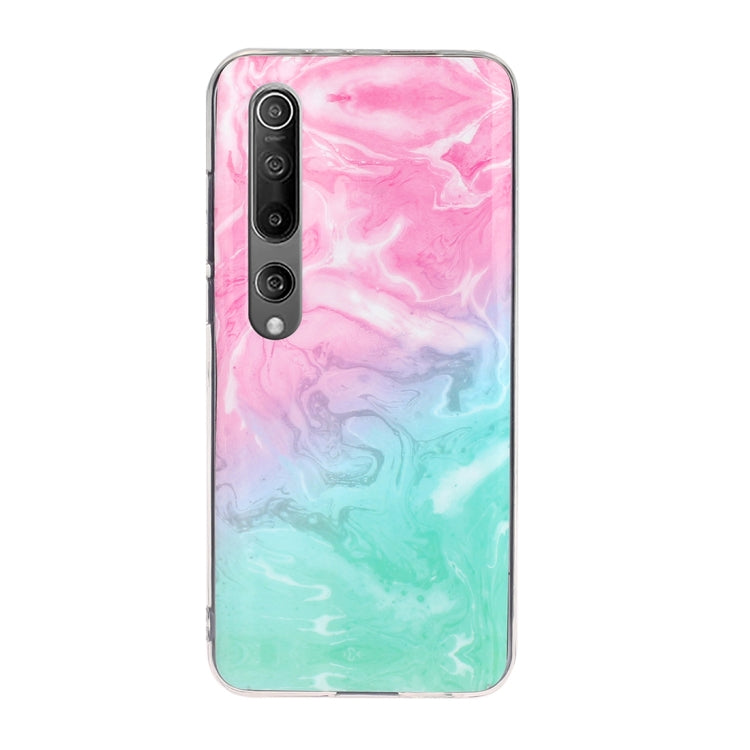 For Xiaomi Mi 10 Marble Pattern Soft TPU Protective Case