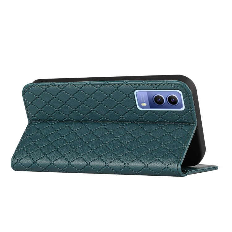 For vivo Y72 5G / Y53s / Y52 5G S11 RFID Diamond Lattice Flip Leather Phone Case