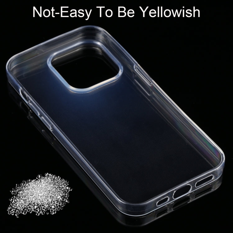 For iPhone 14 Pro 0.75mm Ultra-thin Transparent TPU Phone Case