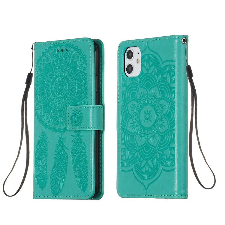 For iPhone 11 Dream Catcher Printing Horizontal Flip Leather Case with Holder & Card Slots & Wallet & Lanyard