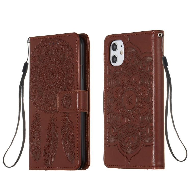 For iPhone 11 Dream Catcher Printing Horizontal Flip Leather Case with Holder & Card Slots & Wallet & Lanyard