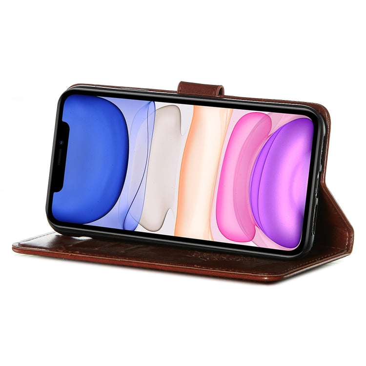 For iPhone 11 Dream Catcher Printing Horizontal Flip Leather Case with Holder & Card Slots & Wallet & Lanyard