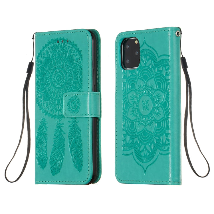 For iPhone 11 Pro Dream Catcher Printing Horizontal Flip Leather Case with Holder & Card Slots & Wallet & Lanyard