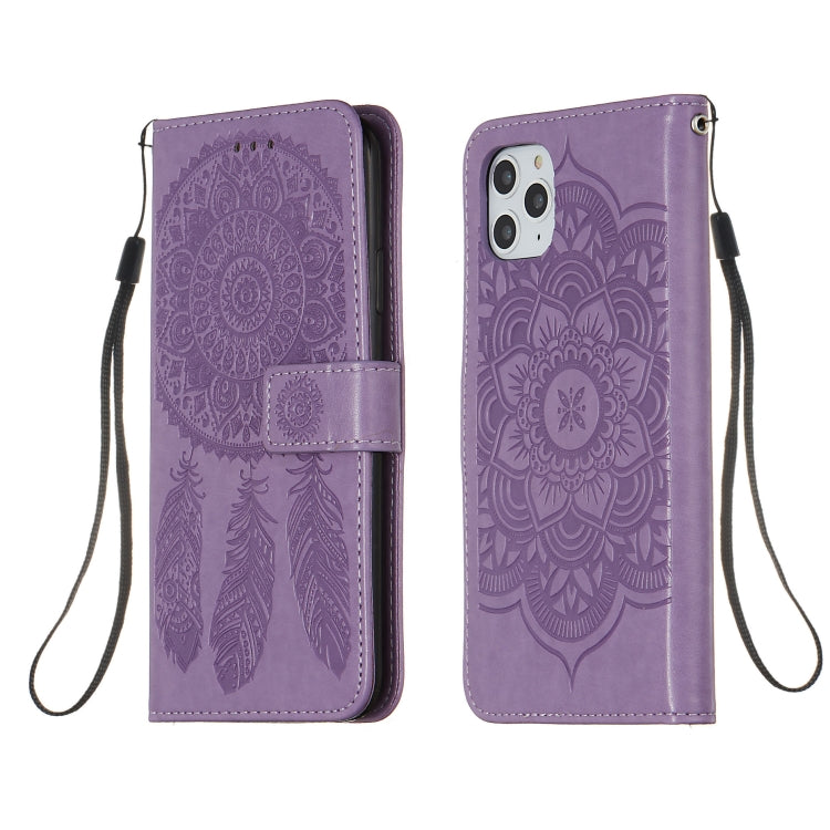 For iPhone 11 Pro Max Dream Catcher Printing Horizontal Flip Leather Case with Holder & Card Slots & Wallet & Lanyard