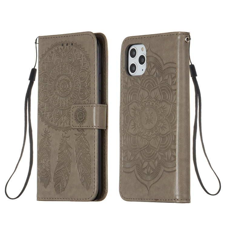 For iPhone 11 Pro Max Dream Catcher Printing Horizontal Flip Leather Case with Holder & Card Slots & Wallet & Lanyard