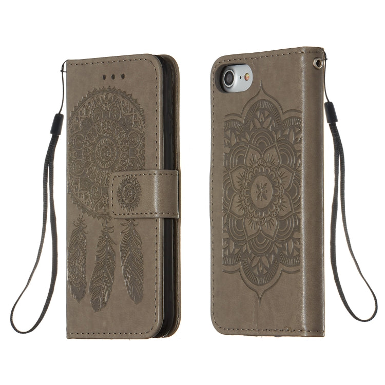For iPhone 6 / 6s Dream Catcher Printing Horizontal Flip Leather Case with Holder & Card Slots & Wallet & Lanyard