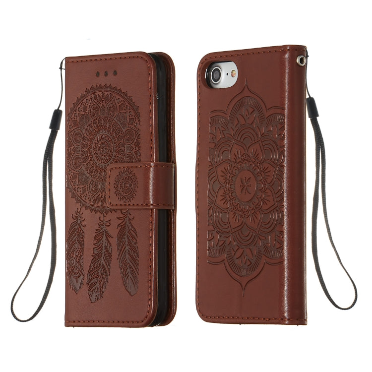 For iPhone 6 / 6s Dream Catcher Printing Horizontal Flip Leather Case with Holder & Card Slots & Wallet & Lanyard