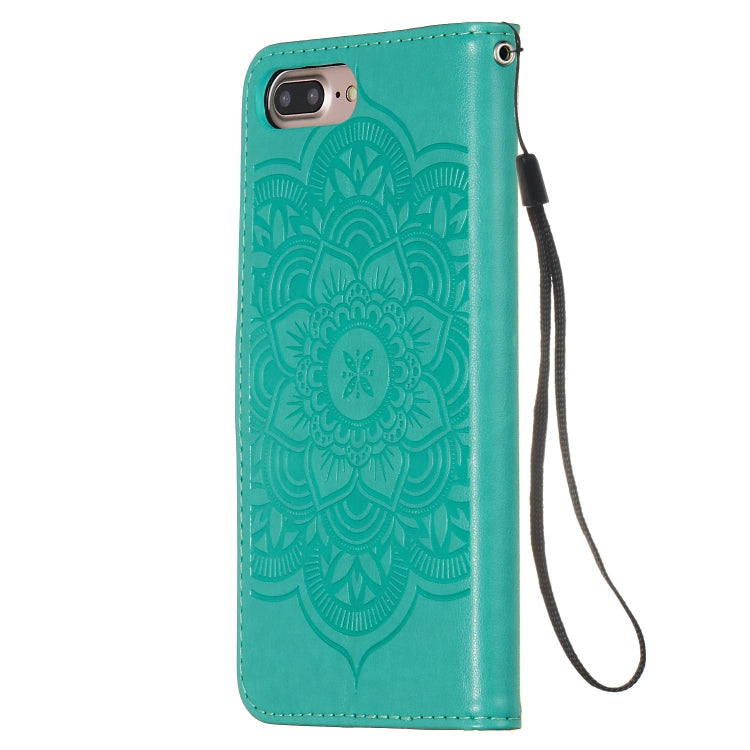 For iPhone 6 Plus / 6s Plus Dream Catcher Printing Horizontal Flip Leather Case with Holder & Card Slots & Wallet & Lanyard