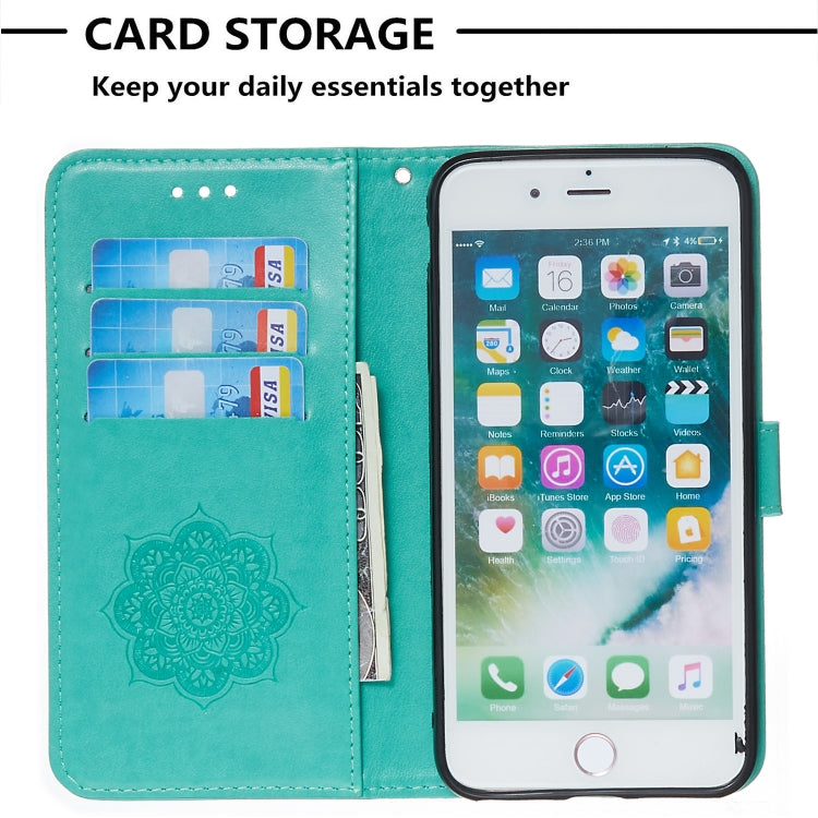For iPhone 6 Plus / 6s Plus Dream Catcher Printing Horizontal Flip Leather Case with Holder & Card Slots & Wallet & Lanyard