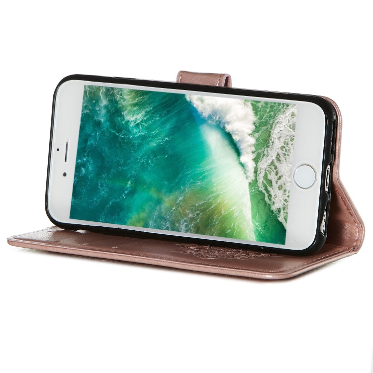 For iPhone SE 2022 / SE 2020 / 8 / 7 Dream Catcher Printing Horizontal Flip Leather Case with Holder & Card Slots & Wallet & Lanyard