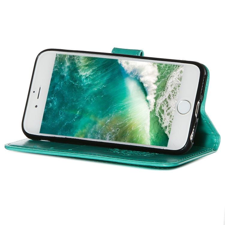 For iPhone SE 2022 / SE 2020 / 8 / 7 Dream Catcher Printing Horizontal Flip Leather Case with Holder & Card Slots & Wallet & Lanyard