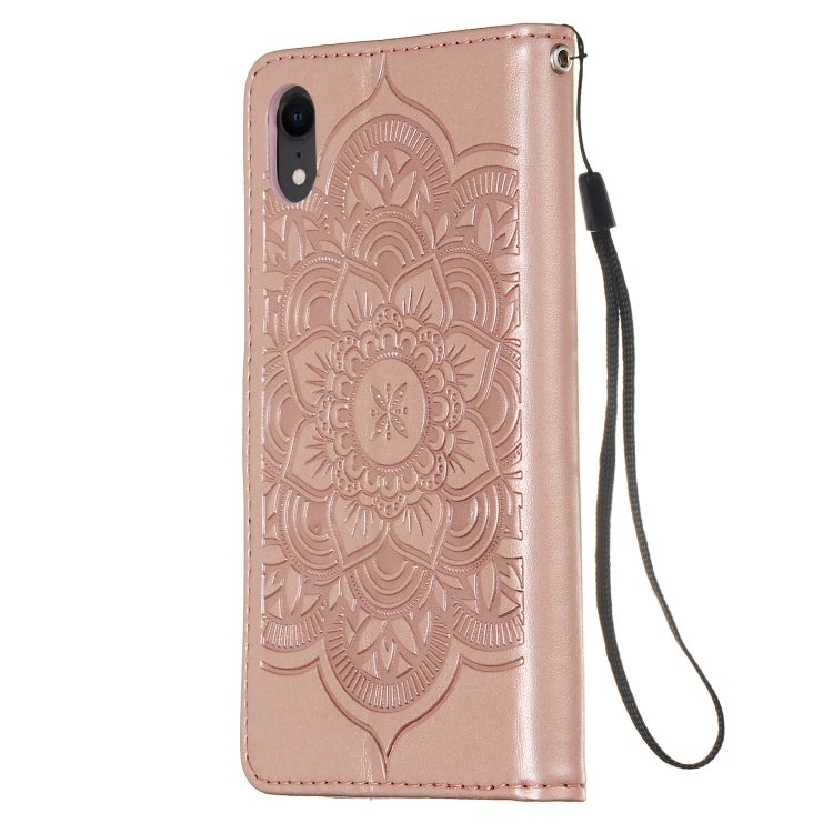 For iPhone XR Dream Catcher Printing Horizontal Flip Leather Case with Holder & Card Slots & Wallet & Lanyard