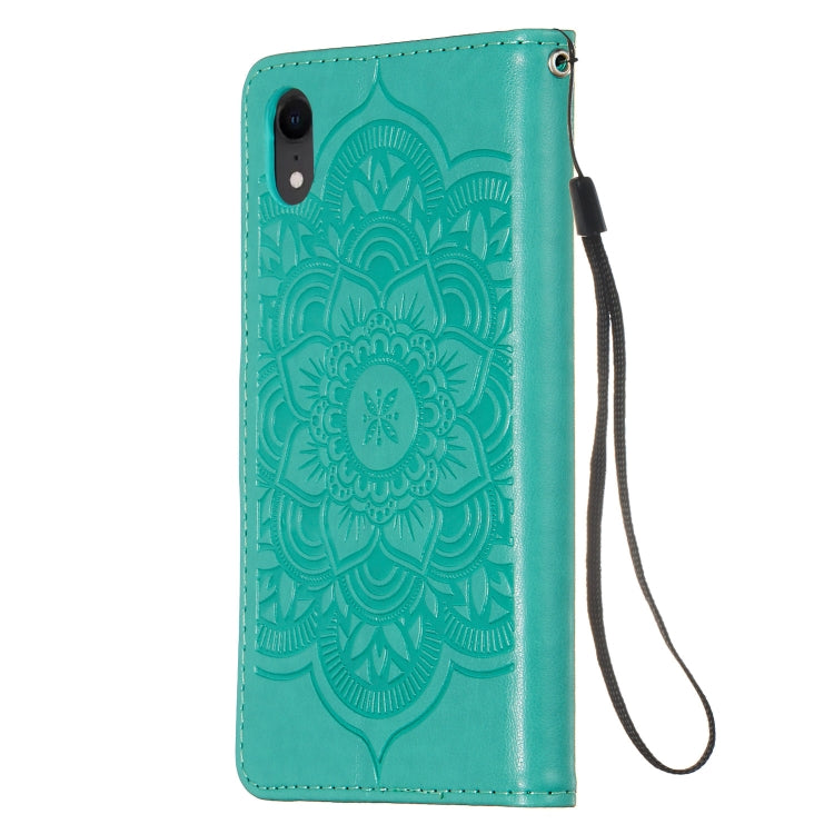 For iPhone XR Dream Catcher Printing Horizontal Flip Leather Case with Holder & Card Slots & Wallet & Lanyard