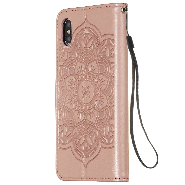 For iPhone XS Max Dream Catcher Printing Horizontal Flip Leather Case with Holder & Card Slots & Wallet & Lanyard