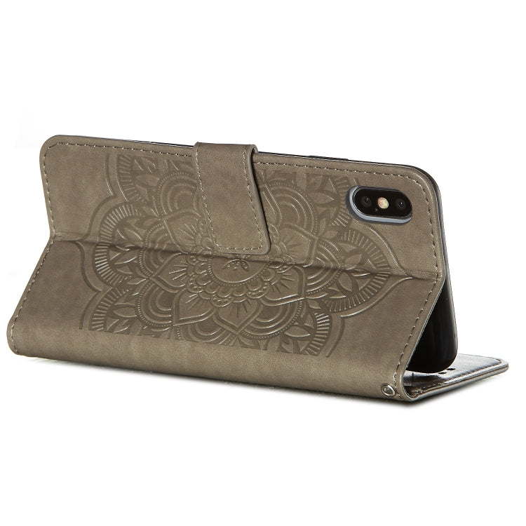 For iPhone XS Max Dream Catcher Printing Horizontal Flip Leather Case with Holder & Card Slots & Wallet & Lanyard