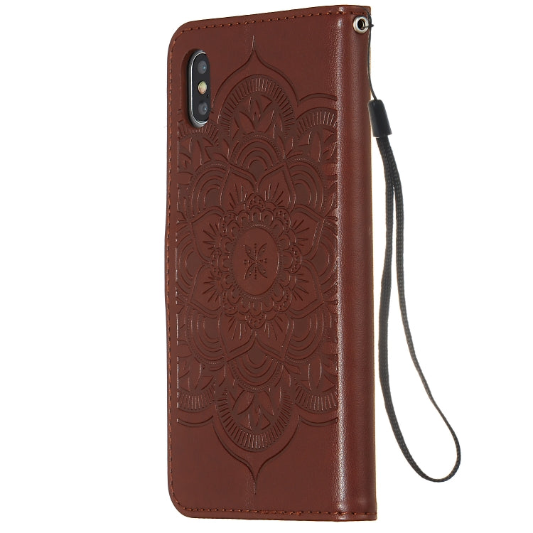 For iPhone XS Max Dream Catcher Printing Horizontal Flip Leather Case with Holder & Card Slots & Wallet & Lanyard
