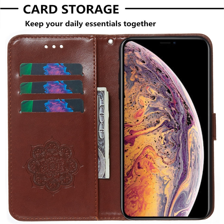 For iPhone XS Max Dream Catcher Printing Horizontal Flip Leather Case with Holder & Card Slots & Wallet & Lanyard