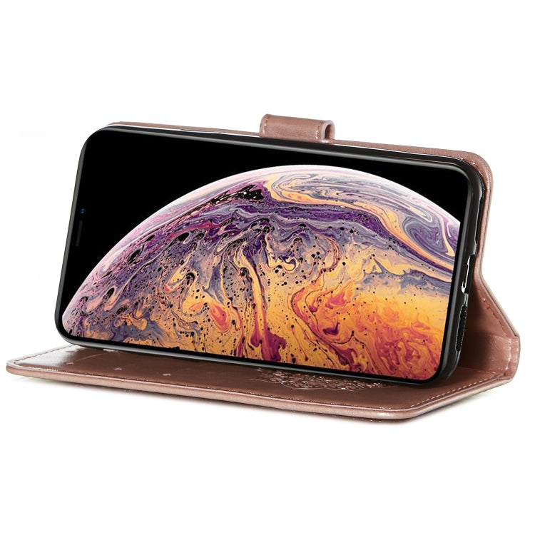 For iPhone X / XS Dream Catcher Printing Horizontal Flip Leather Case with Holder & Card Slots & Wallet & Lanyard