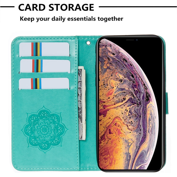 For iPhone X / XS Dream Catcher Printing Horizontal Flip Leather Case with Holder & Card Slots & Wallet & Lanyard