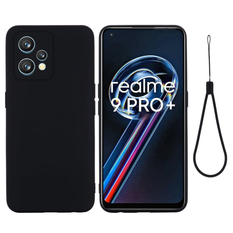 For OPPO Realme 9 4G Global/Realme Narzo 50 Pro 5G Global Pure Color Liquid Silicone Shockproof Full Coverage Phone Case