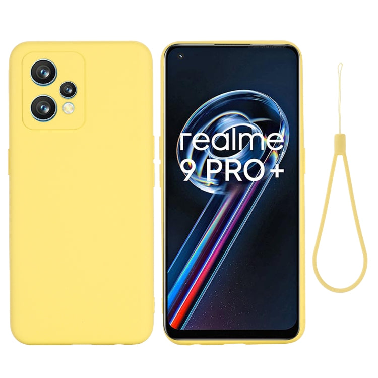For OPPO Realme 9 4G Global/Realme Narzo 50 Pro 5G Global Pure Color Liquid Silicone Shockproof Full Coverage Phone Case