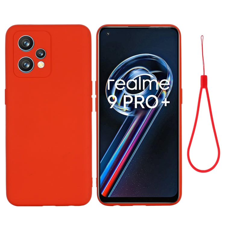 For OPPO Realme 9 4G Global/Realme Narzo 50 Pro 5G Global Pure Color Liquid Silicone Shockproof Full Coverage Phone Case