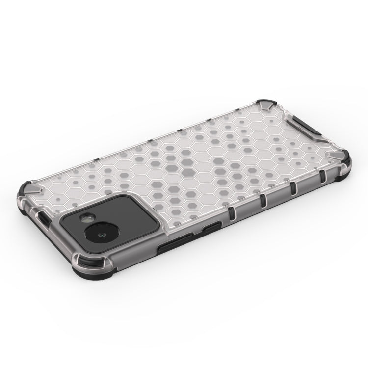 For OPPO Realme C30 Shockproof Honeycomb PC + TPU Protective Case
