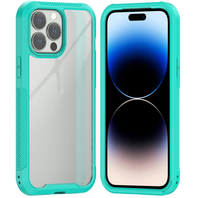 For iPhone 14 Pro Max 2 in 1 TPU + PC Full Coverage Phone Case