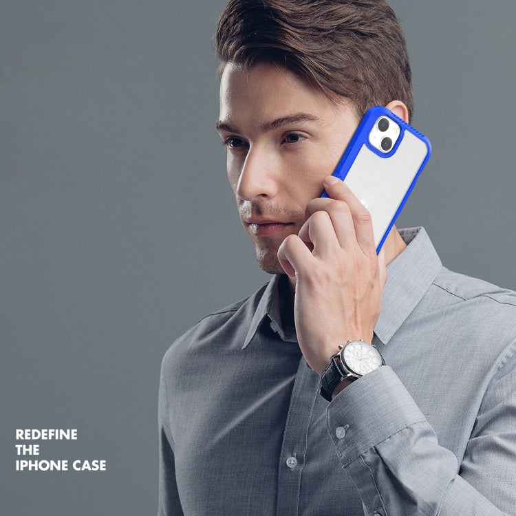 For iPhone 14 Plus 2 in 1 TPU + PC Full Coverage Phone Case