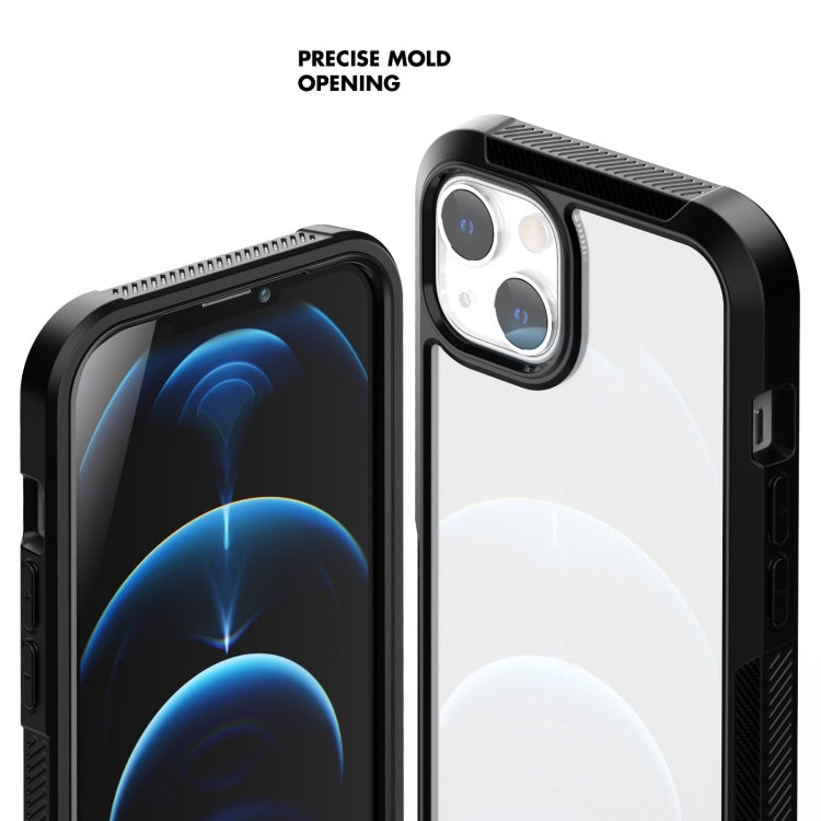 For iPhone 14 2 in 1 TPU + PC Full Coverage Phone Case