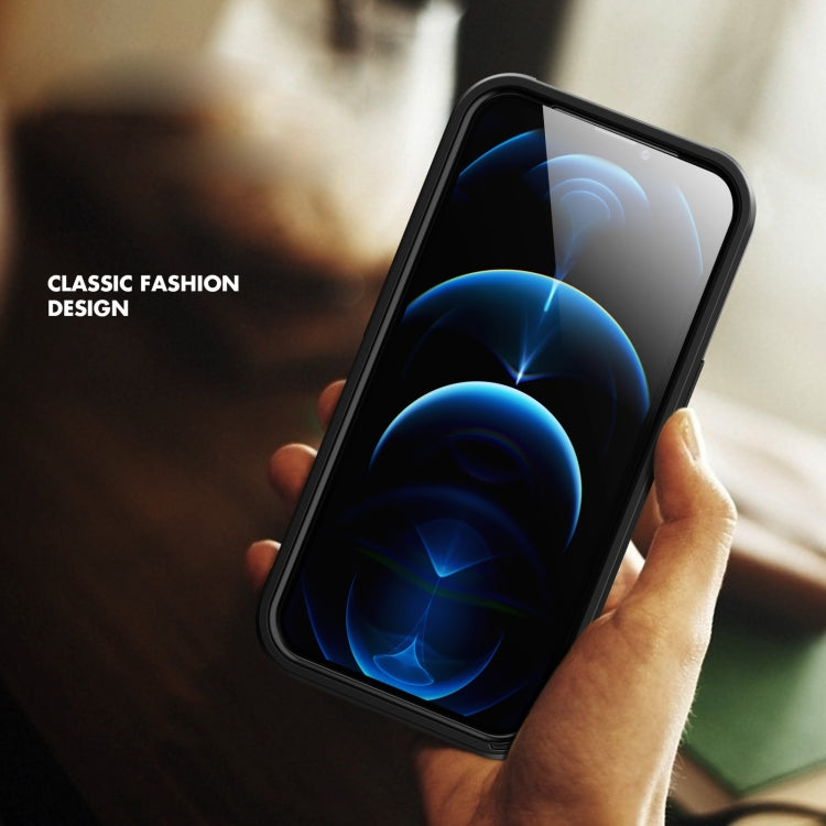 For iPhone 14 2 in 1 TPU + PC Full Coverage Phone Case