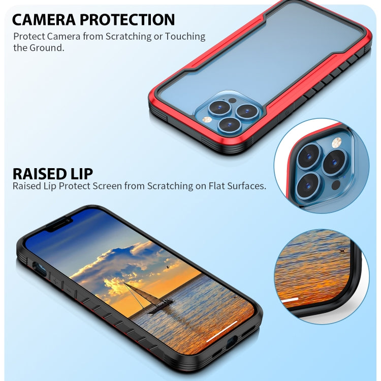For iPhone 14 Pro Shockproof TPU + PC Armor Protective Phone Case