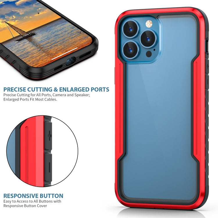 For iPhone 14 Pro Shockproof TPU + PC Armor Protective Phone Case