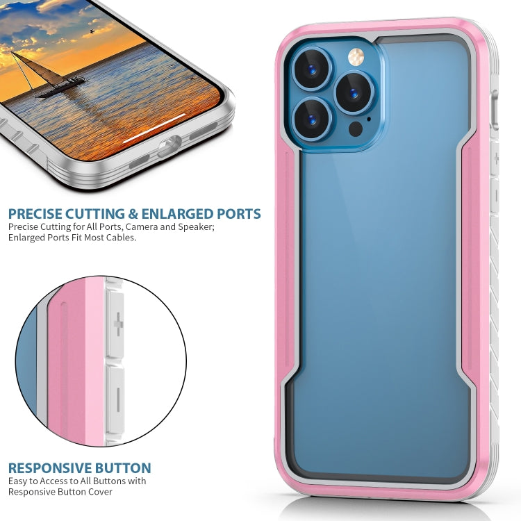 For iPhone 14 Pro Shockproof TPU + PC Armor Protective Phone Case