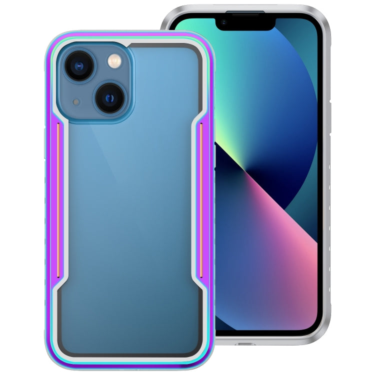 For iPhone 14 Plus Shockproof TPU + PC Armor Protective Phone Case