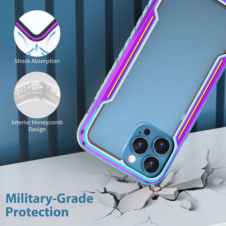 For iPhone 14 Plus Shockproof TPU + PC Armor Protective Phone Case
