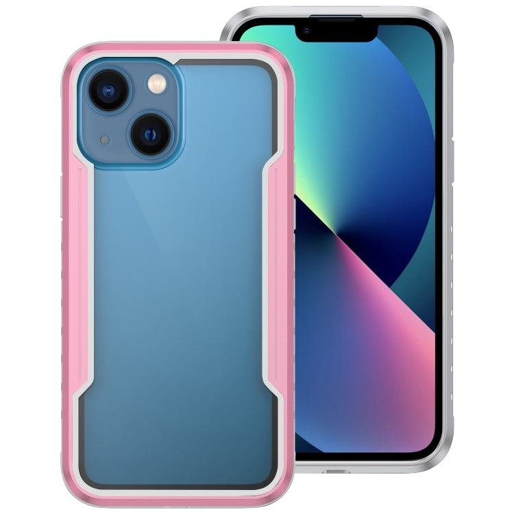 For iPhone 14 Plus Shockproof TPU + PC Armor Protective Phone Case