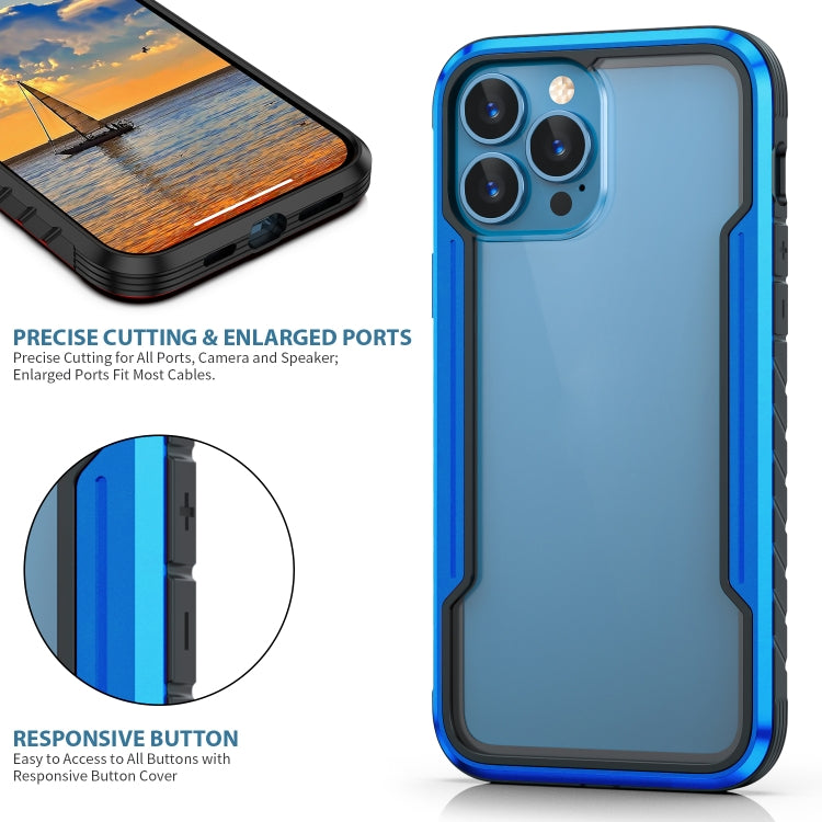 For iPhone 14 Pro Max Shockproof TPU + PC Armor Protective Phone Case