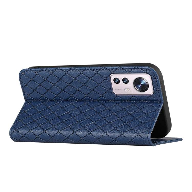 For Xiaomi 12 Lite S11 RFID Diamond Lattice Flip Leather Phone Case